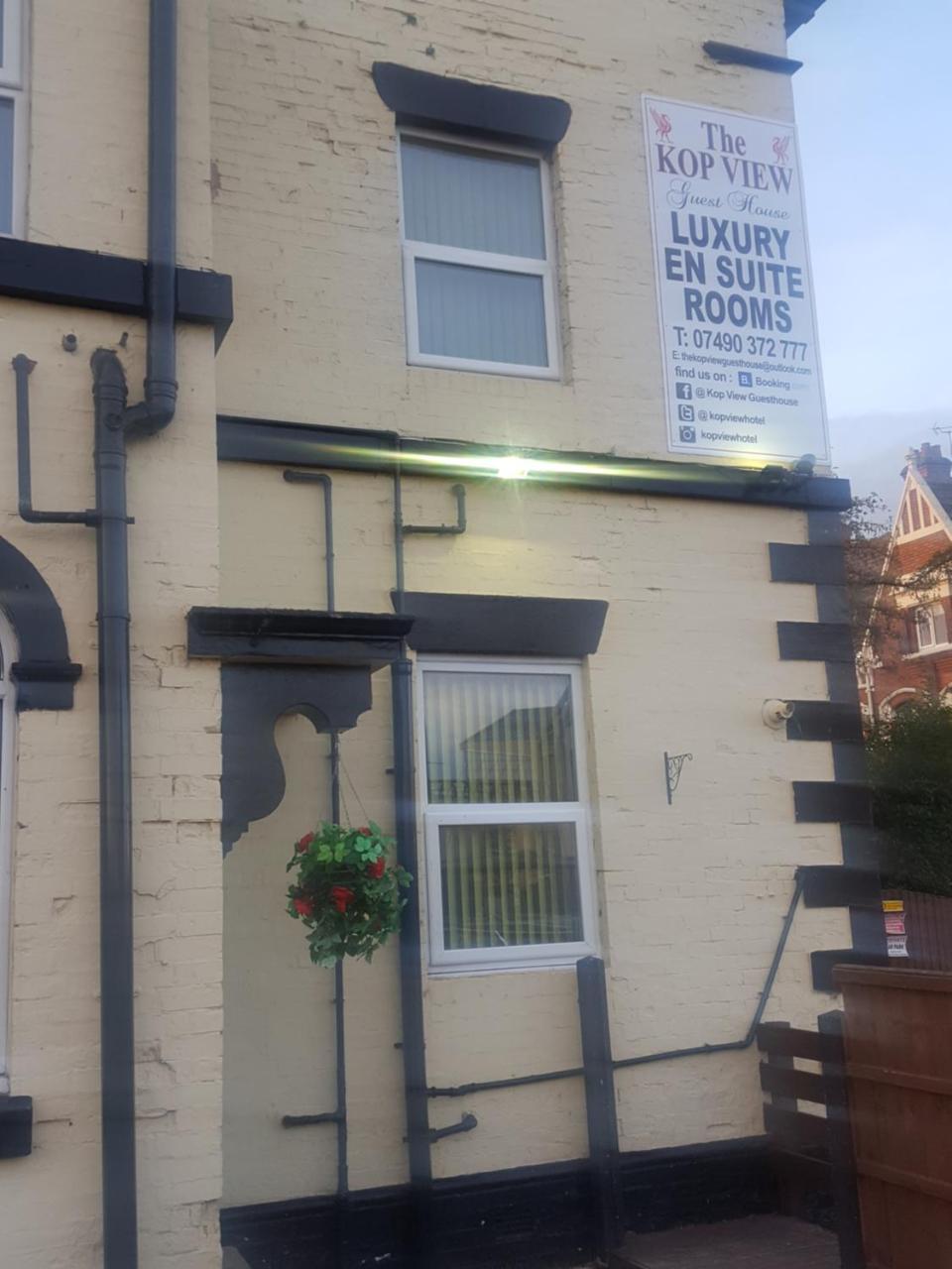 The Kop View Hotel Liverpool Exterior foto